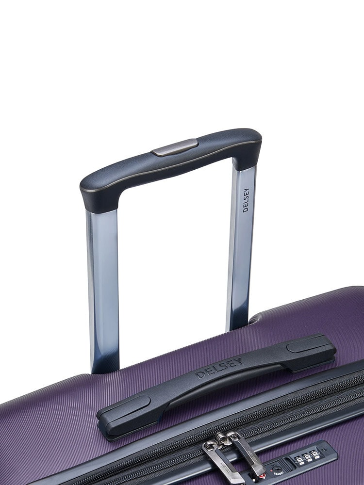 Delsey - Air Armour 77 Expandable - Mörklila resväska expanderbar