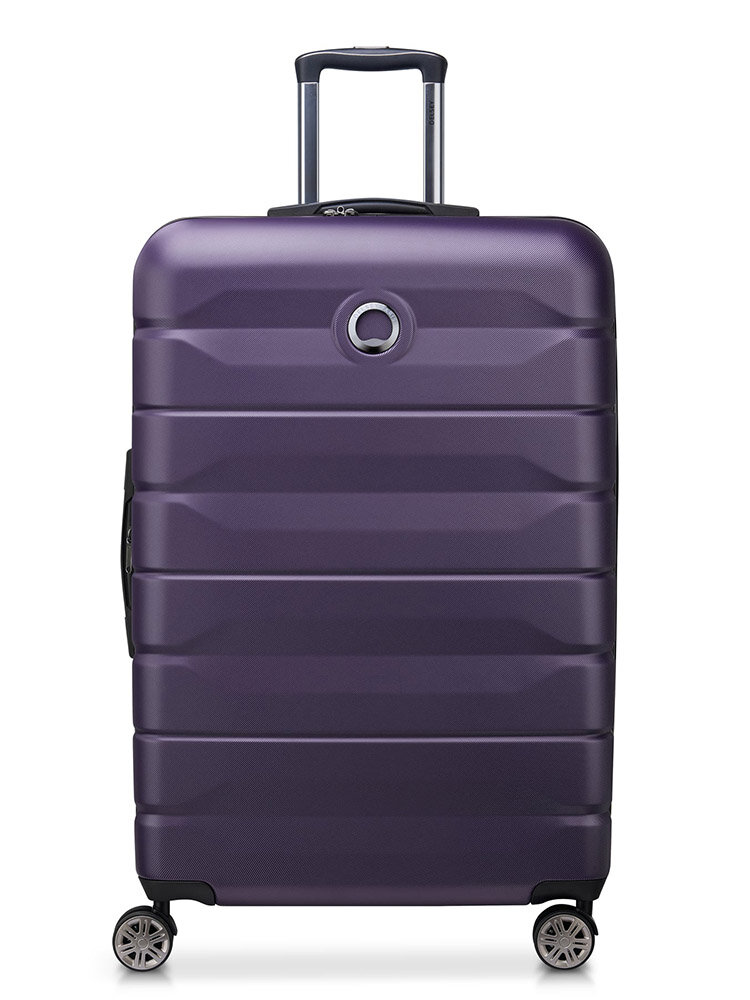 Delsey - Air Armour 77 Expandable - Mörklila resväska expanderbar