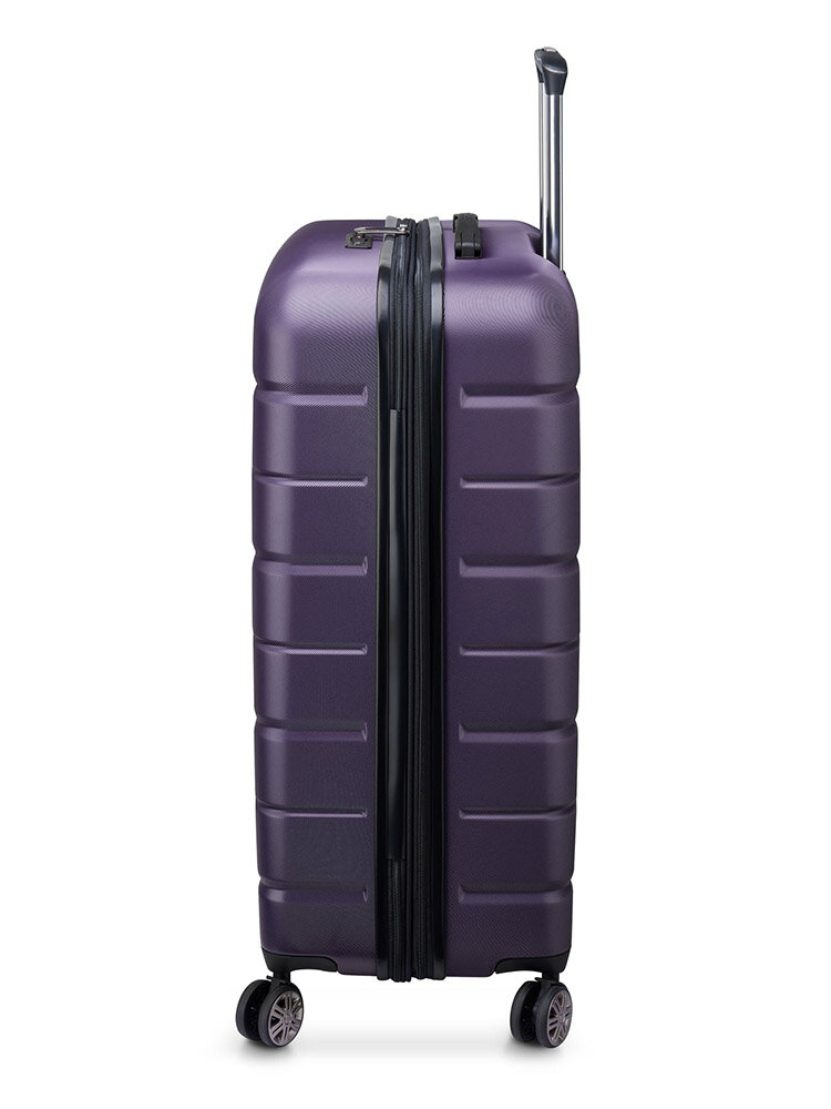 Delsey - Air Armour 77 Expandable - Mörklila resväska expanderbar