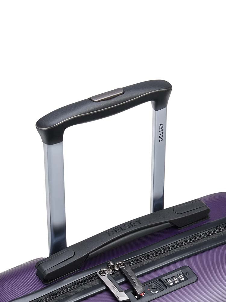 Delsey - Air Armour 55 Slim - Mörklila kabinväska