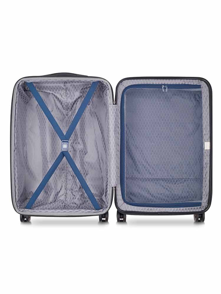 Delsey - Air Armour 55 Slim - Mörkblå kabinväska