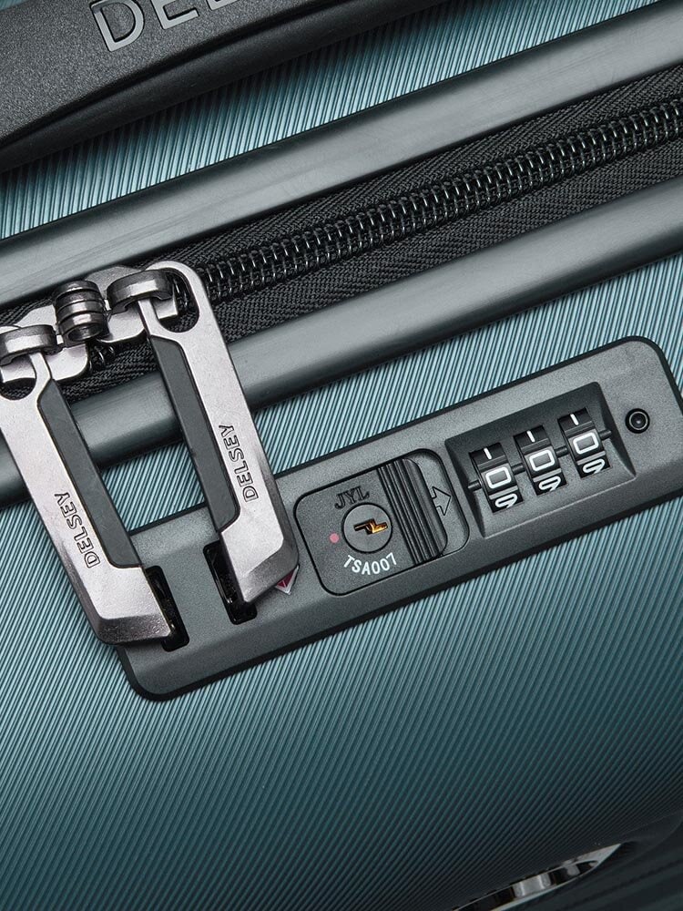 Delsey - Air Armour 55 Slim - Ljusgrön kabinväska