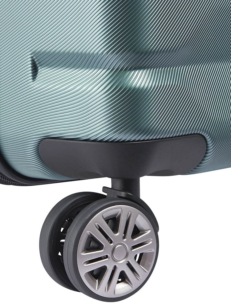 Delsey - Air Armour 68 Expandable - Ljusgrön resväska expanderbar