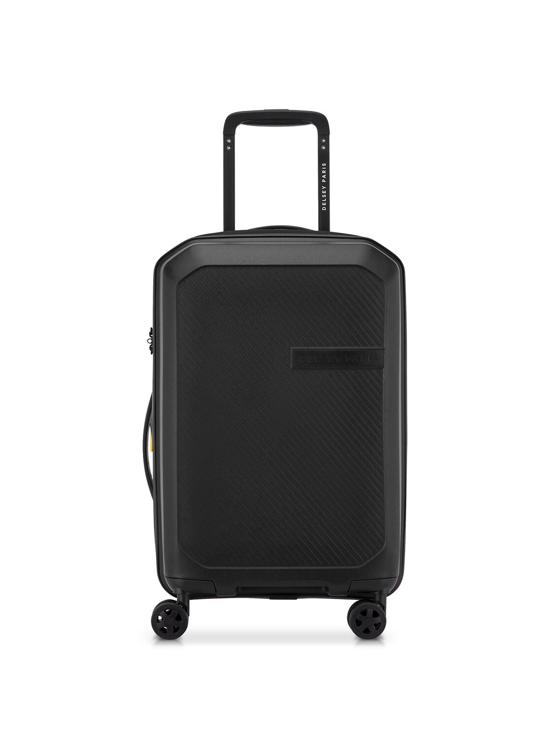 Delsey - Anvers Val Tr Sl Ext 4dr 55 - Svart matt expanderbar resväska