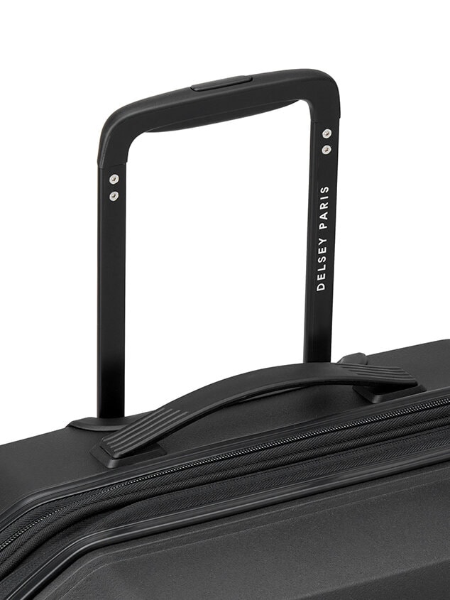 Delsey - Anvers Val Tr Ext 4dr 65.5 - Svart matt expanderbar resväska