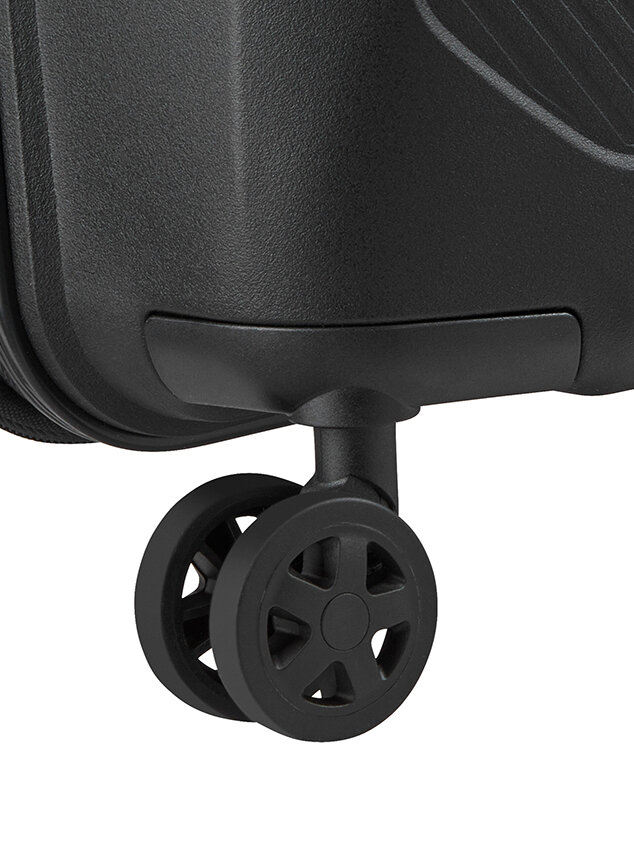 Delsey - Anvers Val Tr Ext 4dr 65.5 - Svart matt expanderbar resväska