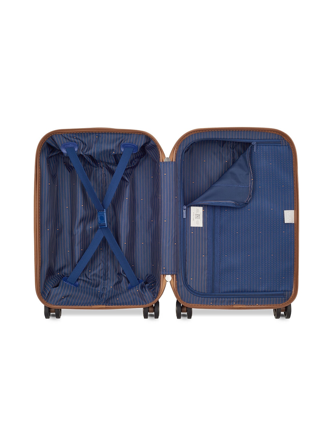 Delsey - Delsey Flanerie se Carry-On - Mörkbrun expanderbar resväska