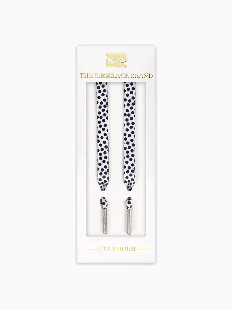 95201007-1 The Shoelace Brand The Patterned Black Dots-1