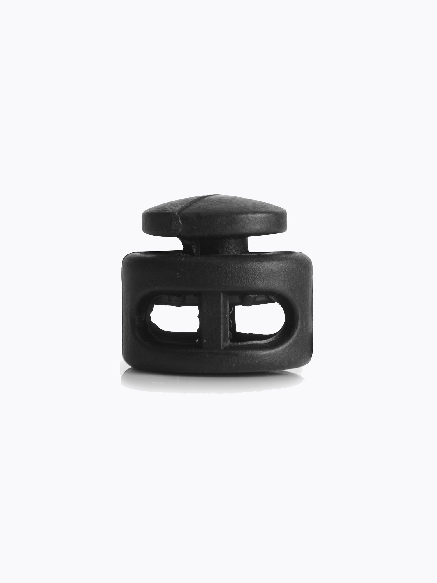 955060060001 Springyard Crod Lock Flat Black svarta platta snörlås