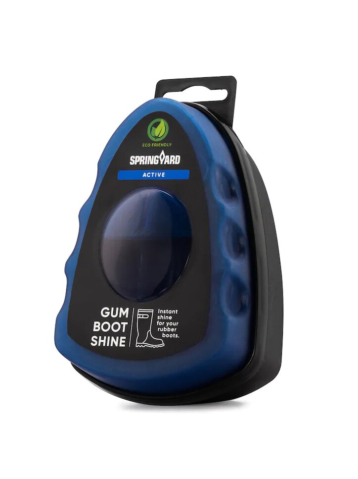 Springyard - Gum Boot Shine - Polersvamp för gummistövlar