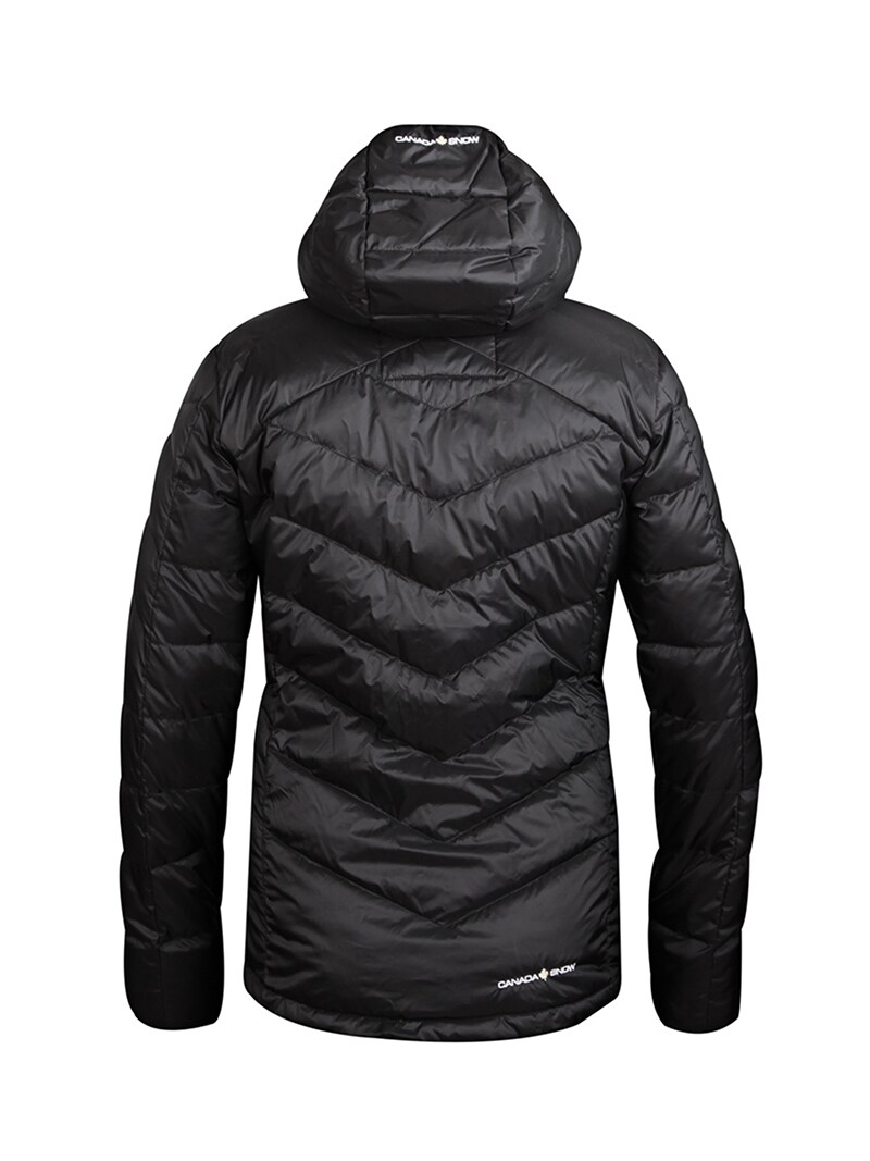 96203002-3 Canada Snow Sheila Black Svart lättviktsdunjacka