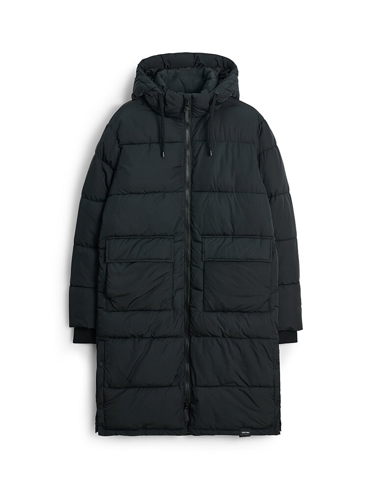 Tretorn - Shelter Jacket Ws - Svart fodrad täckkappa