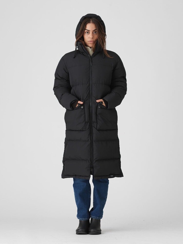 Tretorn - Shelter Jacket Ws - Svart fodrad täckkappa