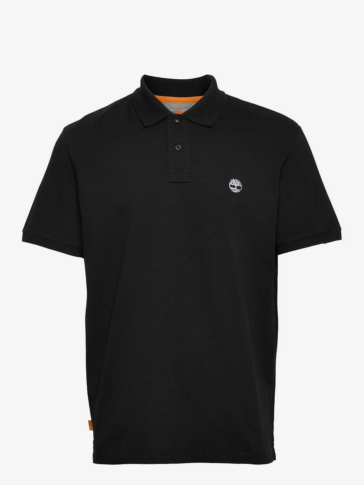 Timberland - Basic Polo - Svart kortärmad piké