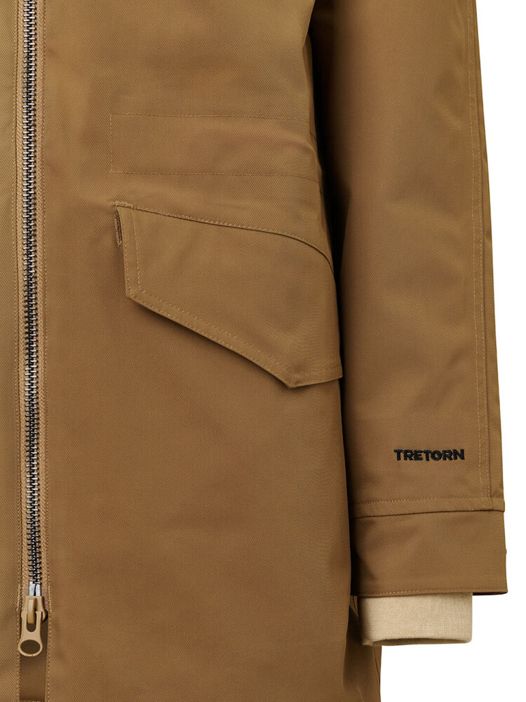 Tretorn - Glamper Jacket Ws - Ljusbrun vattentät jacka