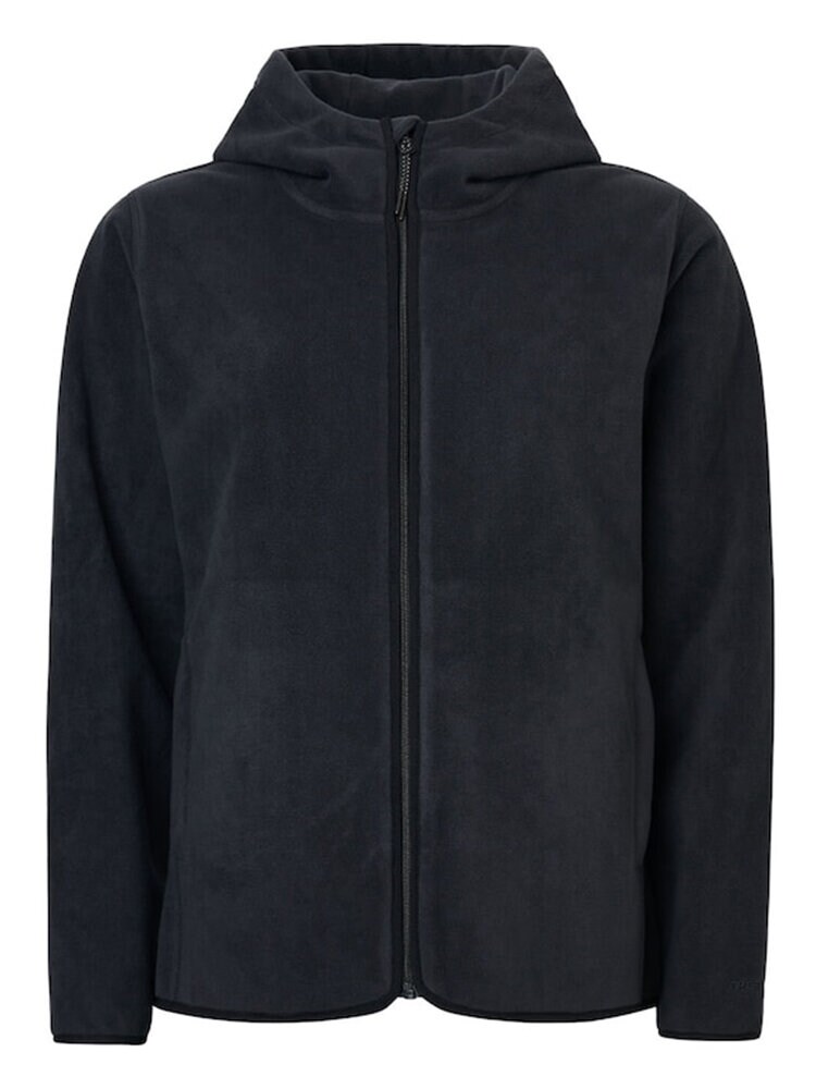 Tretorn - Tech Fleece Hood W - Svart fleecetröja med luva