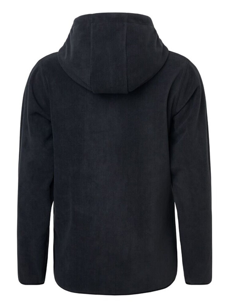 Tretorn - Tech Fleece Hood W - Svart fleecetröja med luva