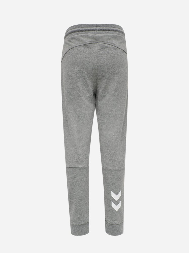 Hummel - HmlON Pants - Grå träningsbyxor i sweatshirtmaterial