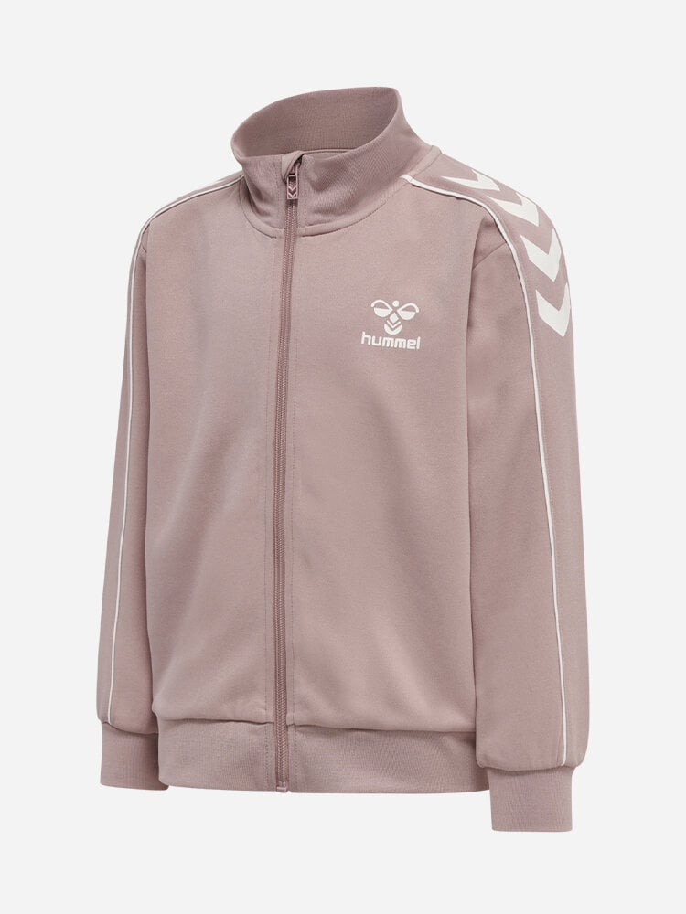 Hummel - HmlTRACK Tracksuit - Rosa tracksuit i polyester