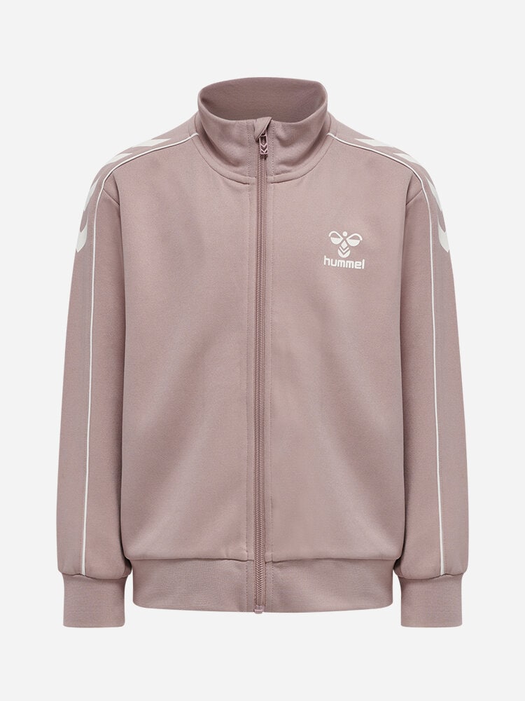 Hummel - HmlTRACK Tracksuit - Rosa tracksuit i polyester