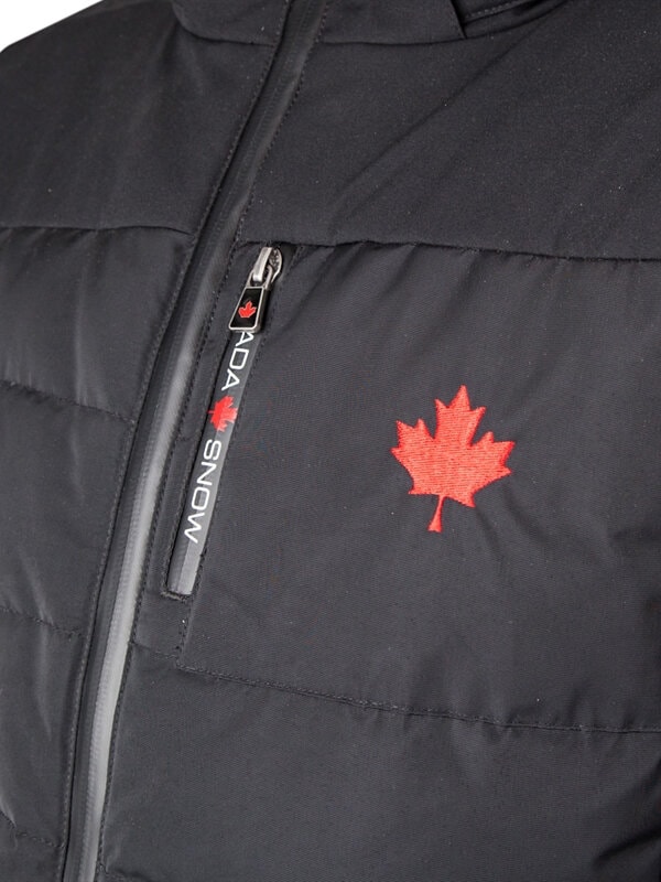 Canada Snow - Josh Down Jacket - Svart vattenavvisande dunjacka