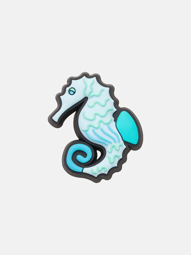 Crocs Jibbitz - Sea Horse - Turkos sjöhäst till Crocs tofflor