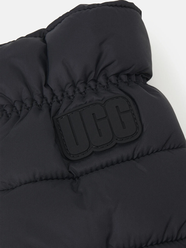 UGG - W Maxi AW Mitten - Svarta tumvantar i nylon