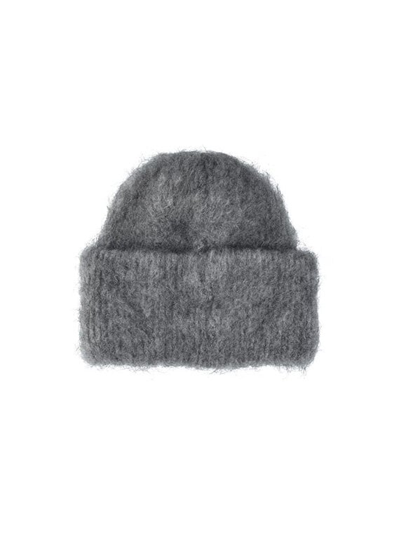 Canada Snow - Louise Hairy - Grå mössa i mohairblandning
