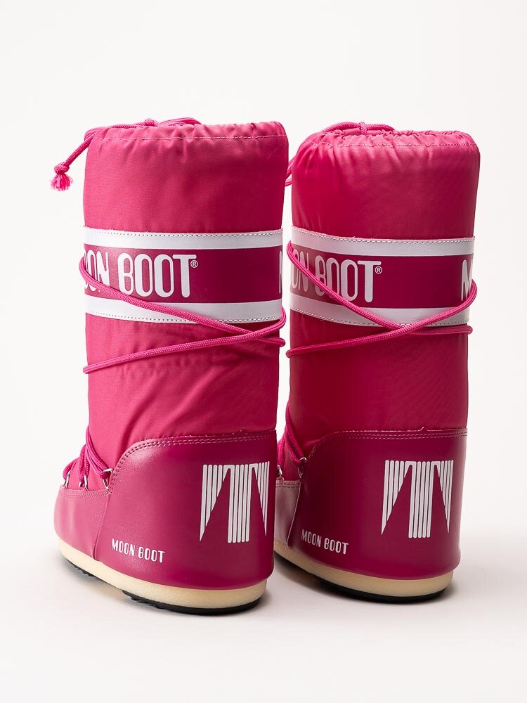 Moon Boot - Icon Nylon - Rosa höga vinterboots