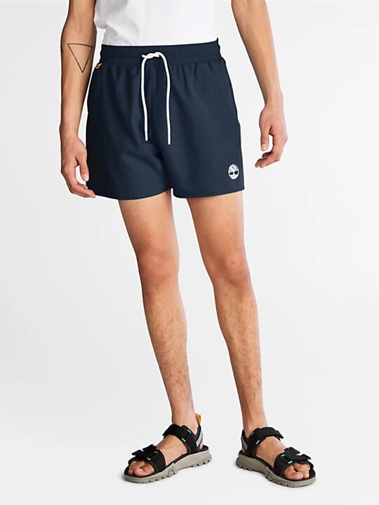 Timberland - Sunapee Lake Solid Swimshort - Mörkblå badshorts